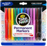 Crayola Take Note Permanent Markers 12ct 58 - 6426 - Colorland Toys